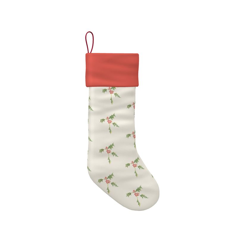 Holly berry stocking