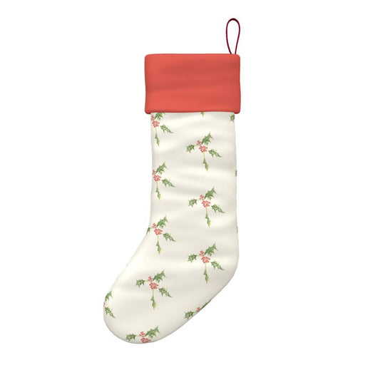 Holly berry stocking